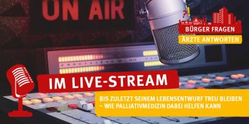 Bild Bürger fragen Ärzte antworten zum Thema Palliativmedizin