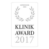 Auszeichnung Gewinner des Klinik Awards 2017