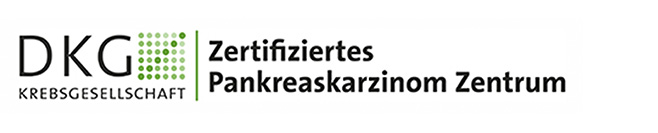 Logo Zertifikat DKG Krebsgesellschaft Pankreaskarzinom Zentrum