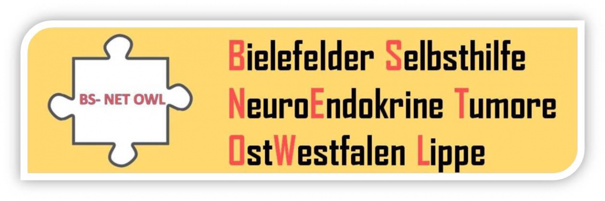 Bild Logo der Bielefelder Selbsthilfe NeuroEndokrine Tumore OstWestfalen Lippe