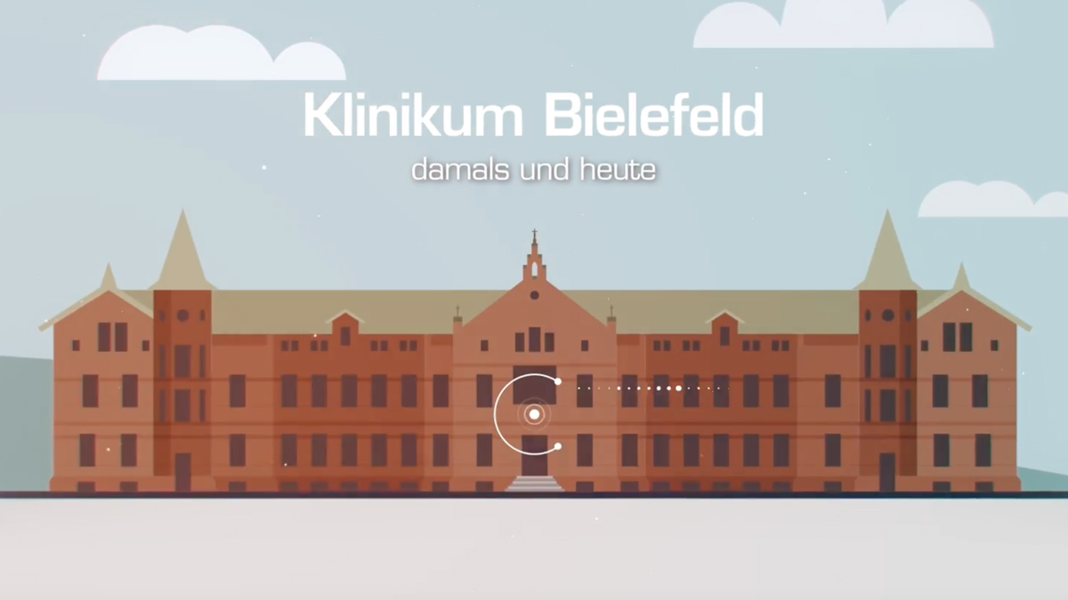 Illustration Video-Bild 125 Jahre Klinikum Bielefeld