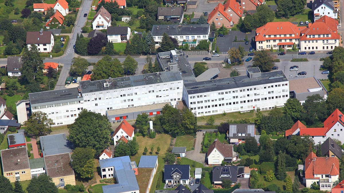 Bild Luftaufnahme Klinikum Halle