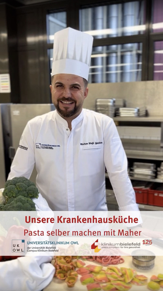 Externer Link: YouTube-Video Unsere Krankenhausküche (Öffnet neues Fenster)